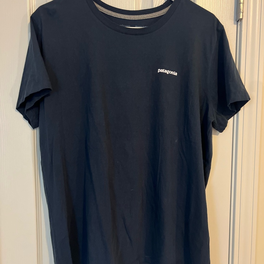Patagonia Navy Short Sleeve Tee